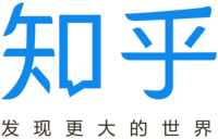 知乎 logo + slogan